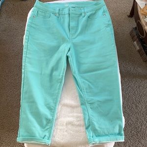 Cropped Jeans by DG2, Diane Gilman